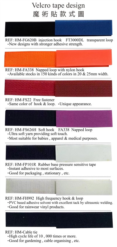 魔術貼款式圖 正面照